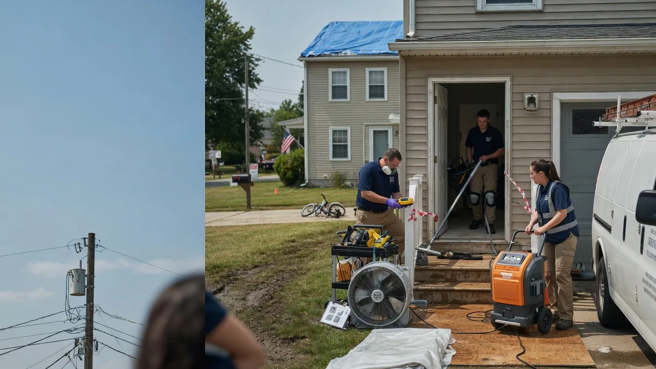 Water Damage Repair in Lawrenceville, PA near me